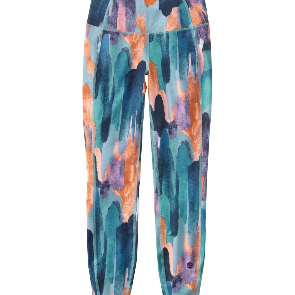 Colorful Abstract Print Leggings